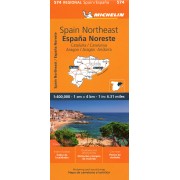 574 Katalonien Nordöstra Spanien  Michelin